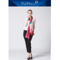 Oblong Cheap and Fashionable Lady Silk Foulards